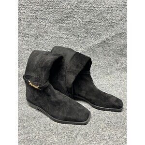 Sam Edelman Women's Size 5.5 Clive Wide Calf Black Riding Boots